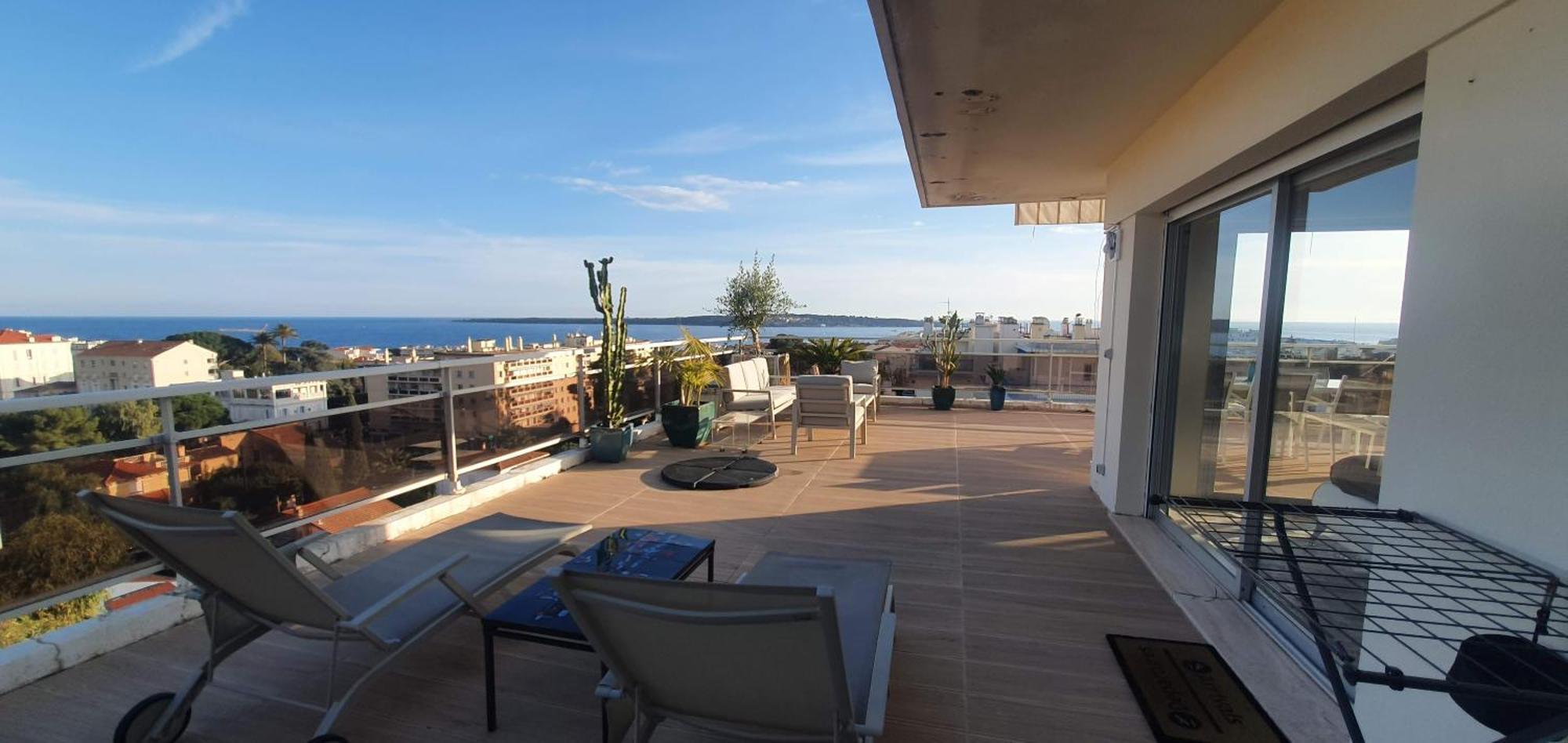Villa Sur Le Toit - Vue Mer Exceptionnelle Cannes Exterior foto