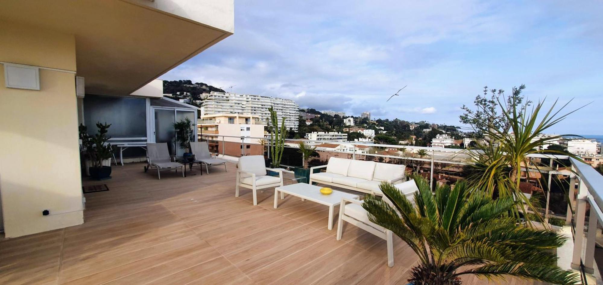 Villa Sur Le Toit - Vue Mer Exceptionnelle Cannes Exterior foto