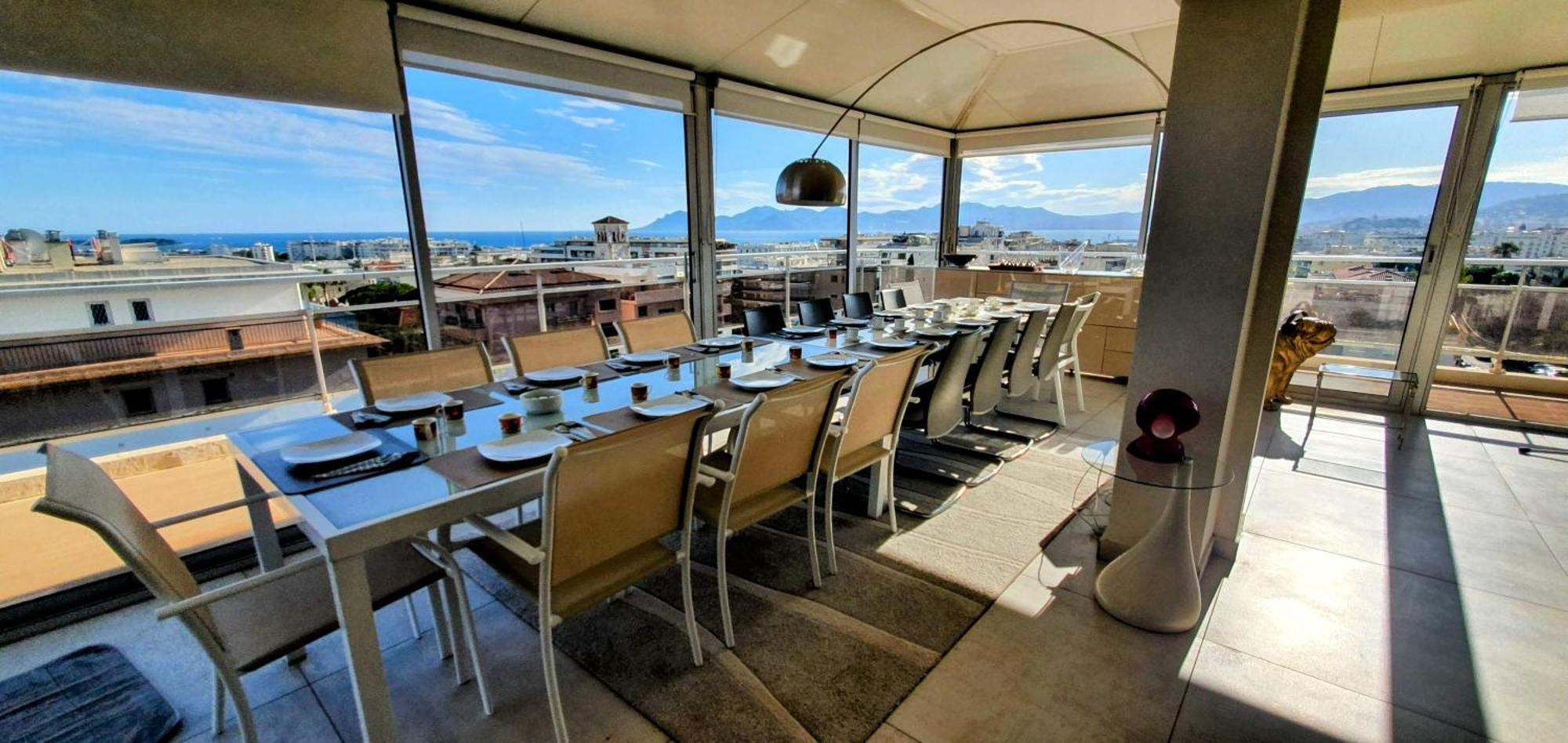 Villa Sur Le Toit - Vue Mer Exceptionnelle Cannes Exterior foto