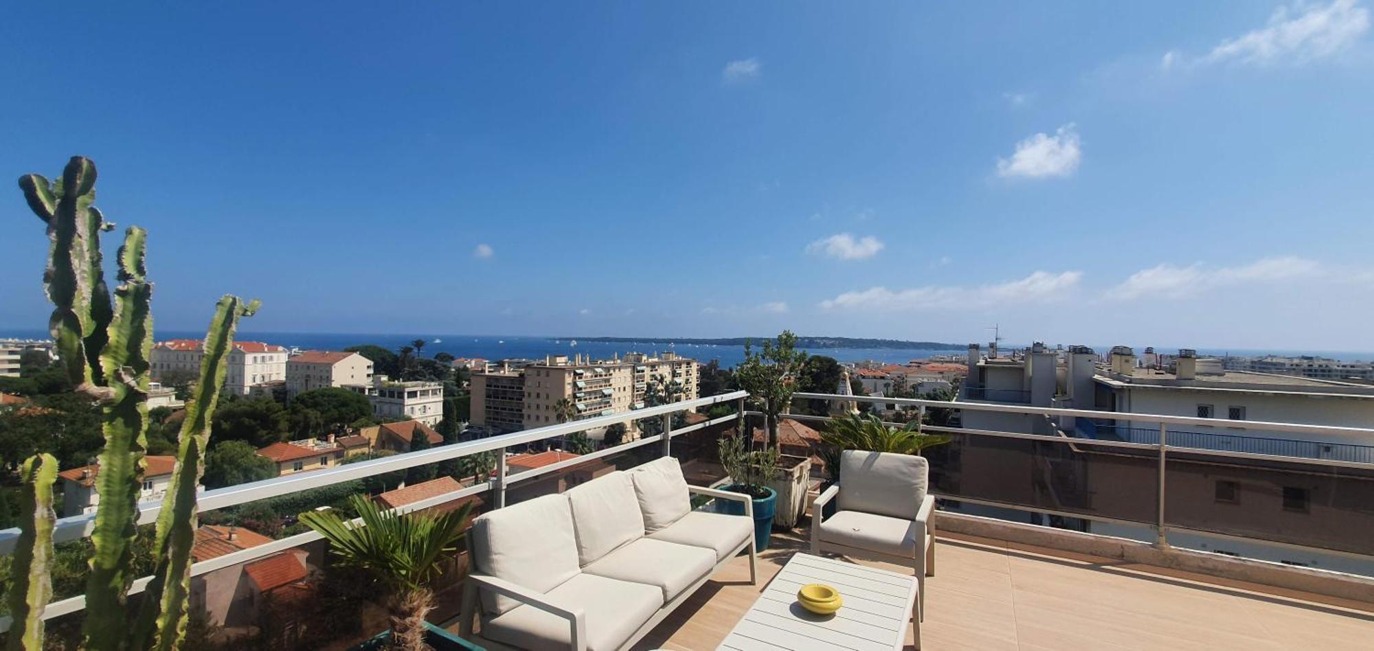 Villa Sur Le Toit - Vue Mer Exceptionnelle Cannes Exterior foto