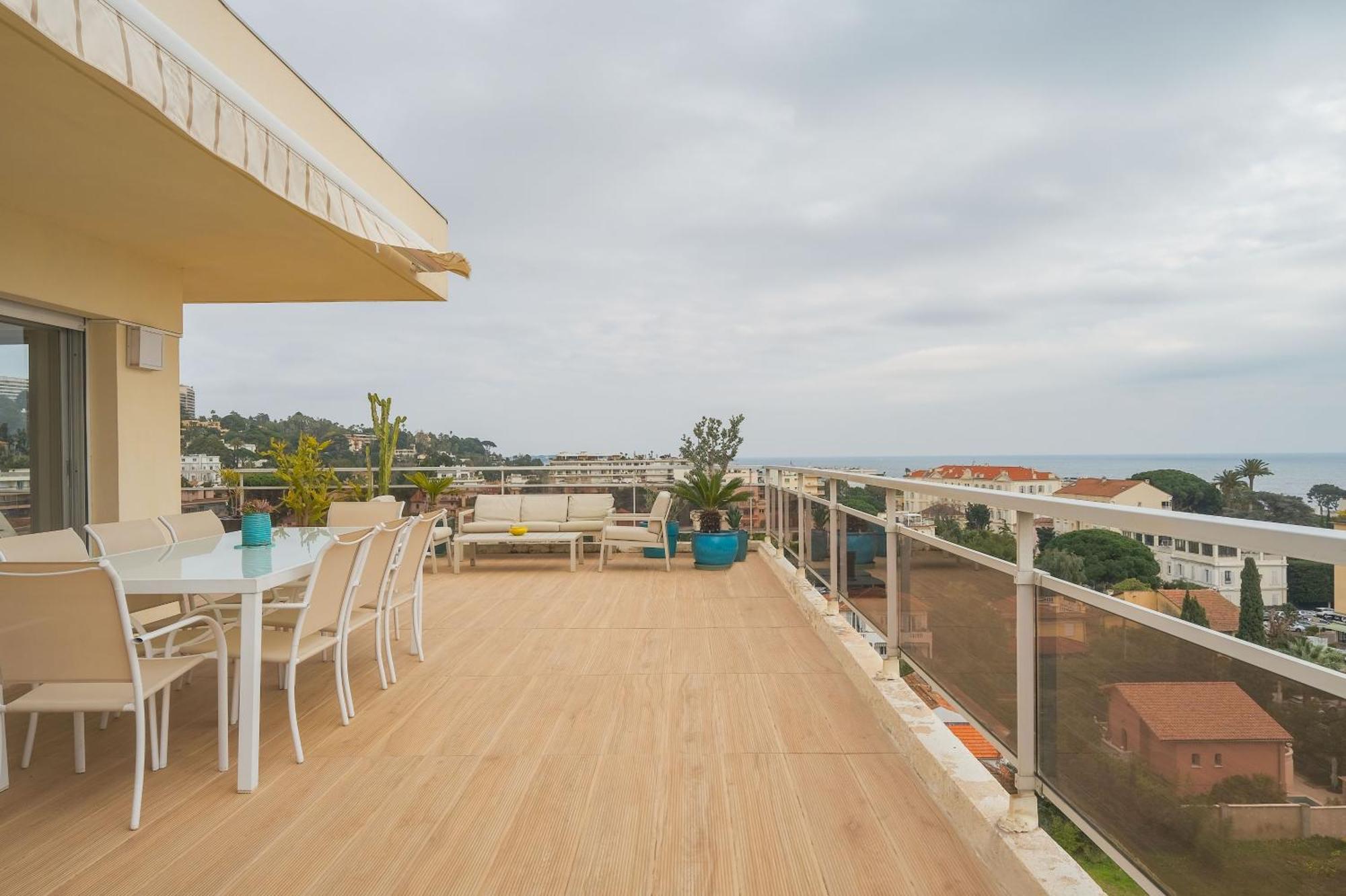 Villa Sur Le Toit - Vue Mer Exceptionnelle Cannes Exterior foto