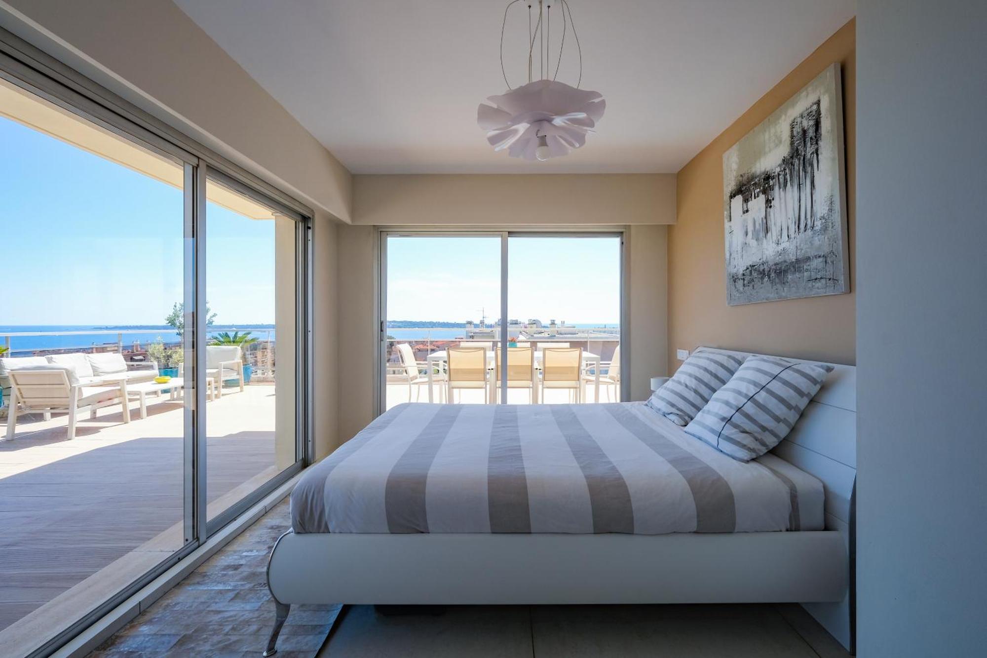 Villa Sur Le Toit - Vue Mer Exceptionnelle Cannes Exterior foto