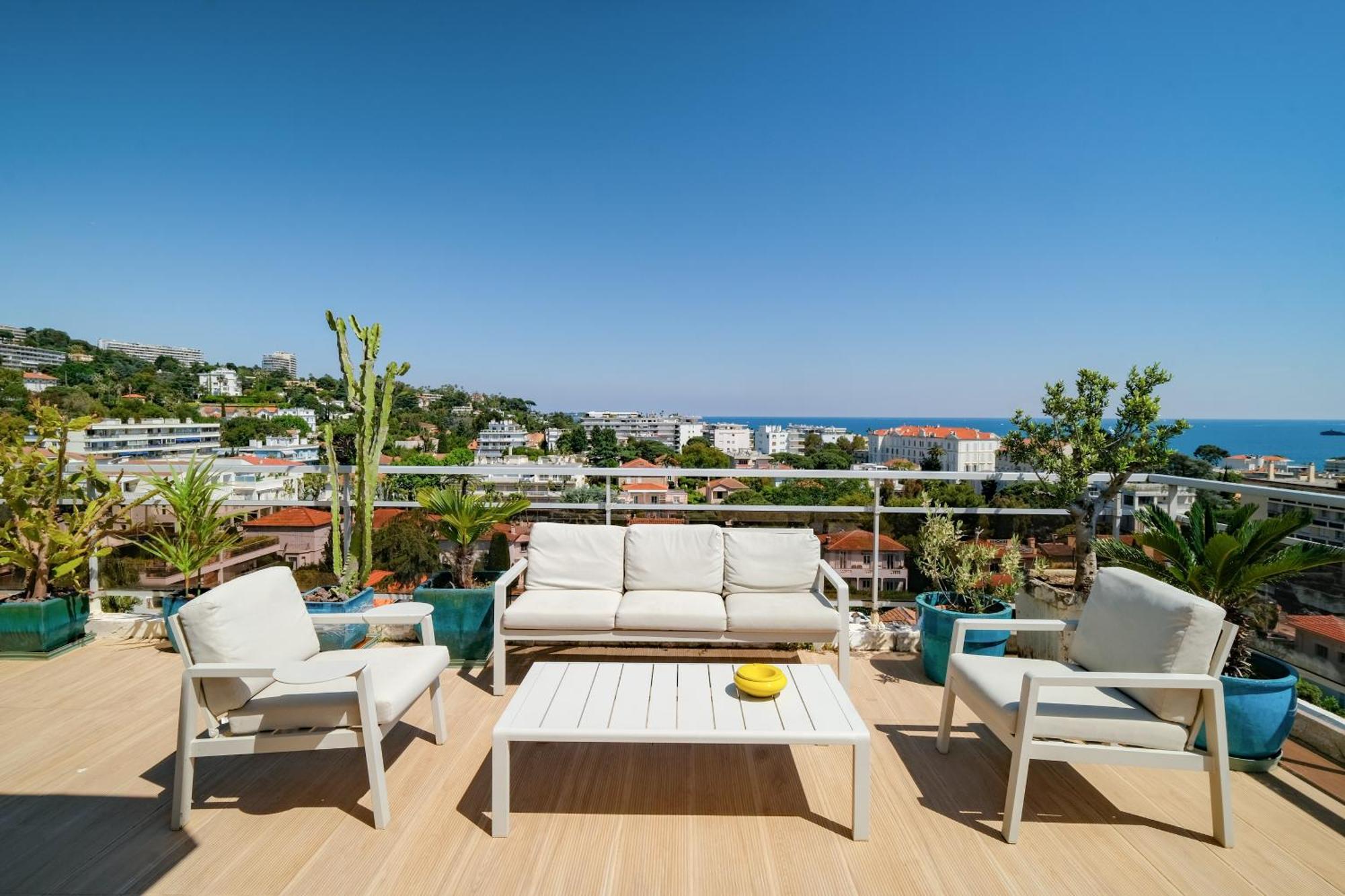 Villa Sur Le Toit - Vue Mer Exceptionnelle Cannes Exterior foto